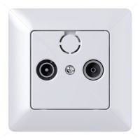 ПРИКЛУЧНИЦА АНТЕНСКА КРАЈНА СО РАМКА МИКРО НОВ 616513